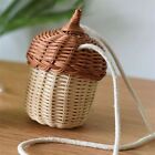 for Baby Newborn Kids Toys Photo Props Baskets Straw Bag Handmade Rattan Bag