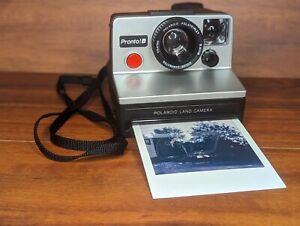 Vtg. Polaroid SX-70 Pronto! B Land Camera FILM TESTED! VGC! Works Well! 