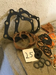 Harley NOS Flathead 45 wl wla servi-car kit completo de junta de extremo superior del motor - Imagen 1 de 7