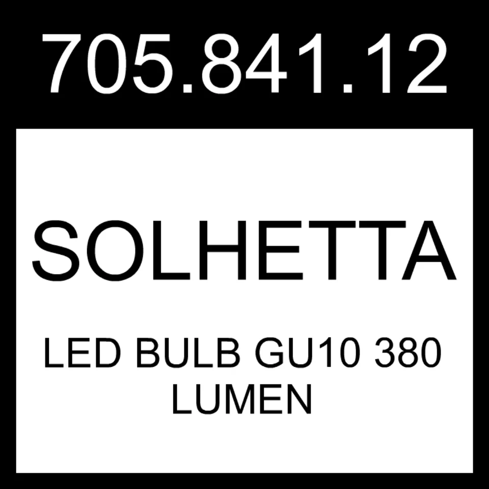 IKEA SOLHETTA LED Bulb GU10 380 Lumen Dimmable  705.841.12 - Image 1 of 1