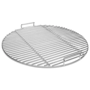 Big Poppa's Beefy Stainless Steel Grill Grate (21.5”) - Round Grill Grate Upg... - Picture 1 of 9