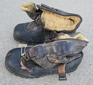 World War II Era US Air Forces Type A-1 Heavy Flight Boots by Bristole 8.5 / 10 - Picture 1 of 17
