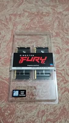 KINGSTON FURY 32GB Kit (2x16GB) DDR5 SODIMM 4800MHz Impact RAM Arbeitsspeicher - Bild 1 von 2
