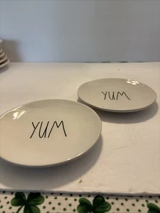 Rae Dum Colección Artesanal YUM Juego de 2 platos para aperitivos, postre o ensalada - Imagen 1 de 5