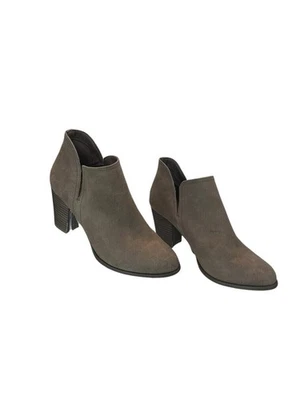 Botines Fergalicious Punch Tacón Taupe - Talla 6 Foto 1 de 4