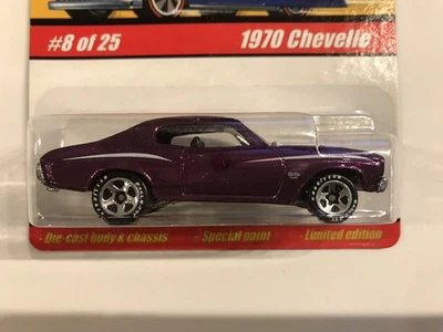 风火轮经典系列 1 #8 of 25 1970 雪佛兰 Chevelle SS SF 紫色 WL5spk's — 第 1/4 张图片