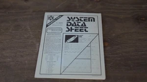 Vintage Paranoia Presse Reisesystem Datenblatt Block 8,5x11 25 Blatt 02202 - Bild 1 von 5