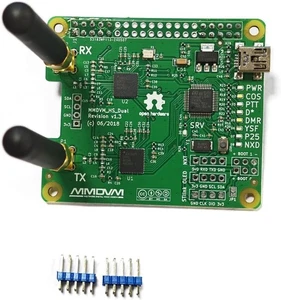 MMDVM Duplex Hotspot Module Dual Hat with V1.47 Support P25 DMR YSF NXDN DMR...  - Picture 1 of 6
