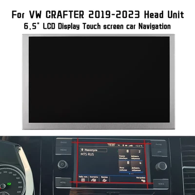 Pantalla de 6,5" para VW Atlas Crafter Golf Skoda Fabia MK3 LM1696A01-1D LM1696A11-1D Foto 1 de 4