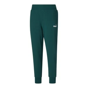 PUMA Essentials Sweatpants Womens Green Casual Athletic Bottoms 84686654 - Picture 1 of 2