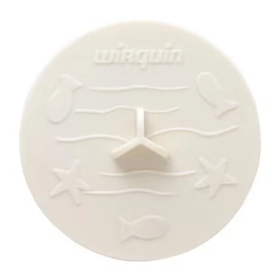 Bouchon universel WIRQUIN FRISBY Ø105 mm – Blanc cassé - Photo 1/2
