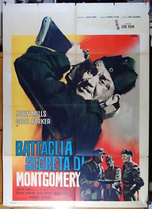 manifesto 2F film I WAS MONTY'S DOUBLE John Mills John Guillermin 1959 - Picture 1 of 1
