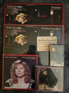 BARBRA STREISAND THE BROADWAY ALBUM-CD/VINYL/CASSETTE.EXC.TO NM.BONUS TRACK. - Bild 1 von 9