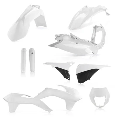 ACERBIS Kit Completo De Plásticos Blancos Para KTM 500 EXC-F IE 2016-2016 - Imagen 1 de 4