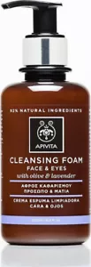 Apivita Cleansing Foam Face & Eyes With Olive, Lavender & Propolis 200 ml - Picture 1 of 1