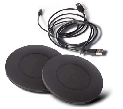 TYLT Shield 2 Pack Wireless Charger Pad | Wireless Charging Station | Qi-black - Image 1 of 4