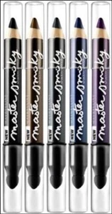 MAYBELLINE Master Smoky Shadow Pencil with Smudger - CHOOSE SHADE - NEW - Picture 1 of 6