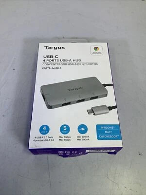 Targus ACH226BT USB-C To 4-Port USB-A Hub - NG D1A - Image 1 of 4