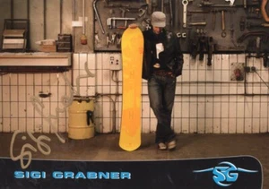 Sigi Grabner - Snowboard - original signierte Autogrammkarte - Picture 1 of 1