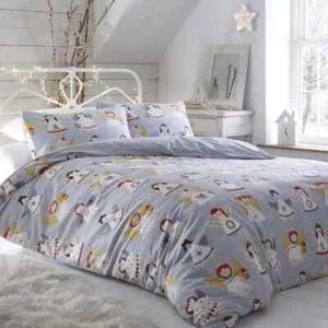 Portfolio Choir of Angels Bettwäscheset Single Neu UVP 50£ Weihnachten - Bild 1 von 5