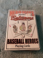 BALTIMORE ORIOLES Baseball Heroes - The Original Hero Decks Playing Cards *NEW*