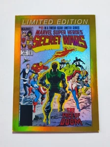 MARVEL VERSUS CARD PANINI LIMITED EDITION LE MARVEL SUPER HEROES vs DOCTOR DOOM - Imagen 1 de 2