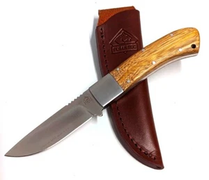 Puma Tec  Jagdmesser  Gürtelmesser 420 Stahl Zebranoholz Full Tang - Bild 1 von 7