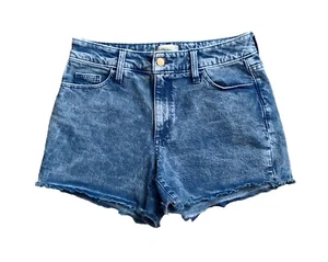 UNIVERSAL THREAD Womens Size 2 Vintage Midi Cut Off Denim Blue Jean Shorts 2/26 - Picture 1 of 7