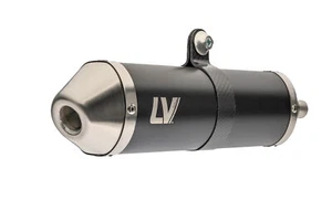 Silenciador LeoVince SLIP-ON X-FIGHT Black Edition acero inoxidable con homologación - Imagen 1 de 5