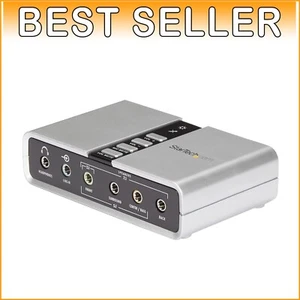 Easy-to-Install 7.1 USB Sound Card for Laptops and Desktops – High-Quality Sound - Picture 1 of 10