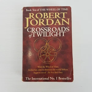 Crossroads of Twilight #10 Wheel of Time by Brandon Sanderson Lg PB 2003 - Picture 1 of 12