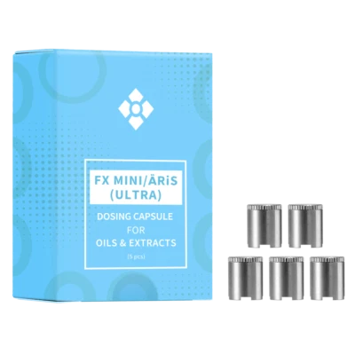 WOLKENKRAFT FX MINI | ÄRiS (ULTRA) Dosierkapsel Kapsel für Öle, Extrakte - 5 Stk - Bild 1 von 3