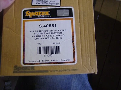 S.40551 AIR FILTER - Image 1 of 2