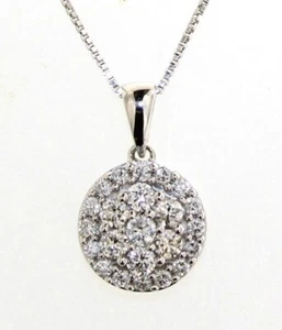 Brand New 1/2 Ct Lab Diamond Necklace - Picture 1 of 3