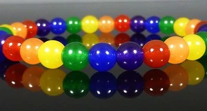 Colourful Rainbow Bracelet GAY PRIDE Festival Friendship - Picture 1 of 13