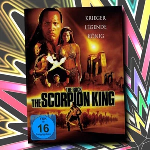 THE SCORPION KING (2002) 4K UltraHD BLU-RAY Mediabook Cover C LIMITED The Rock - Picture 1 of 3