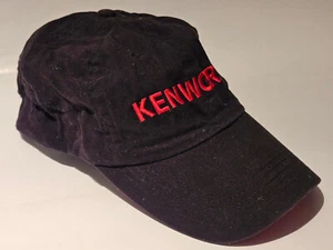 Kenworth Vintage Black Trucker Hat Cap StrapBack - Picture 1 of 5