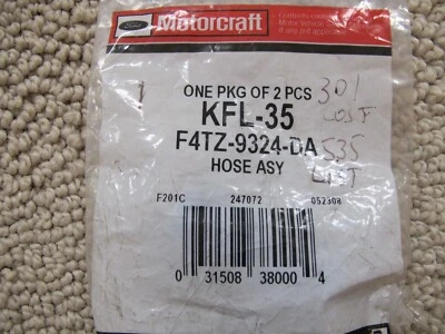 Conjunto de mangueira Ford original F4TZ9324DA - Imagem 1 de 2