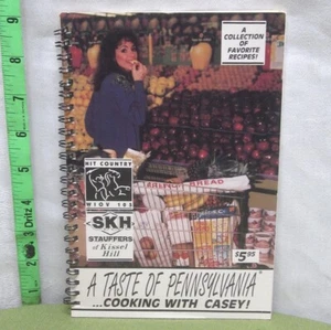 CASEY ALLYN Taste of Pennsylvania cookbook WIOV Morning Show 1993 radio DJ - Imagen 1 de 5