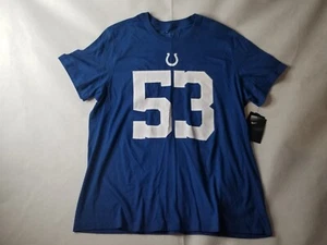 Nike Herren Colts T-Shirt Team Apparel #53 Leonard XXL blau neu V15 - Bild 1 von 9