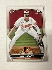 Mac Norvath RC 2023 Bowman Draft #BD90 Orioles 1st Bowman Rookie - Picture 1 of 2