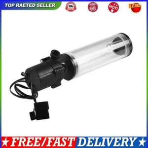 G1/4 Thread XHC8+160mm Cylinder Water Tank Water Pump for CPU Water Cooling - Afbeelding 1 van 12