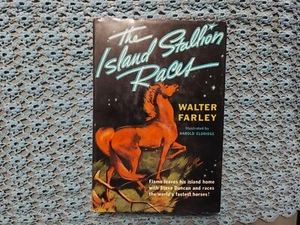 WALTER FARLEY  1st Ed First Printing THE ISLAND STALLION RACES w/ DJ - Picture 1 of 22