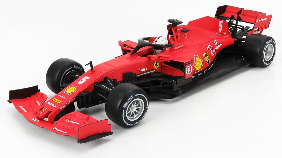 MODELLINO AUTO STATICO DIECAST FERRARI F1 SF1000 N.5 VETTEL 2020 SCALA 1:18 - Immagine 1 di 4