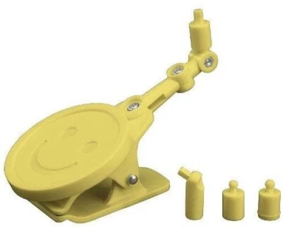 Soporte CLIP (amarillo) de montaje en pared Goodsmile Company para figura de acción Nendoroid Foto 1 de 3