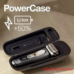 Braun Wireless Charger Power Case Portable for series 9&8 series Premium Shaver - Picture 1 of 4
