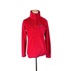 Patagonia Women's Size M Re-Tool Snap-T Pullover Pinkish-Red 25442