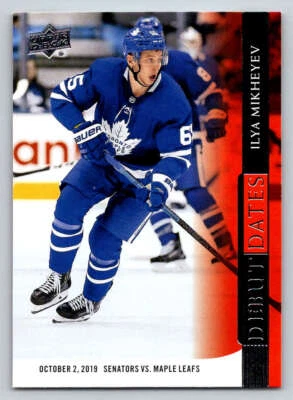 2020-21 Upper Deck Debut Dates #DD11 Ilya Mikheyev (ref 214899) - Image 1 of 2
