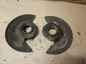OEM 1987 F350 OBS 2WD FRONT Dust Shields Pair - Picture 1 of 8