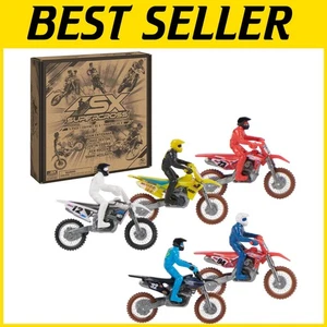 Exciting 5-Pack of 1:24 Scale Toy Motorcycles with Realistic Riders - Ages 3+ - Picture 1 of 11